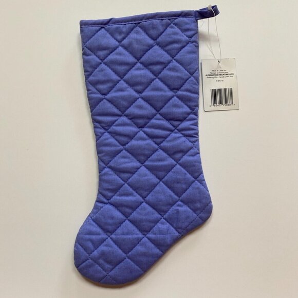 90s Disney Christmas Stocking Xmas Holiday Quilted Decor Mickey Sleigh Ride - Picture 4 of 4